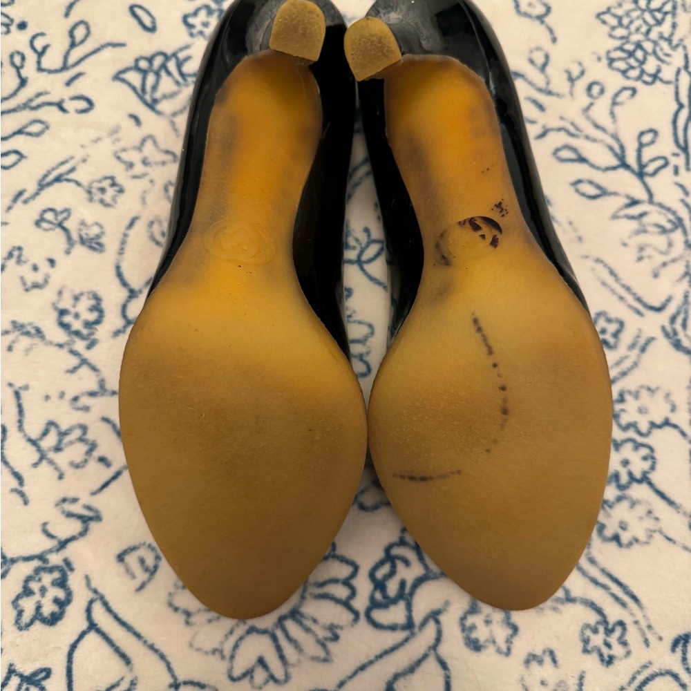 Black Gucci platform heels size 40 - Picture 4 of 4
